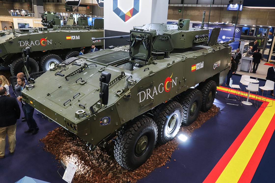 Spanish Army equipment in FEINDEF 2025