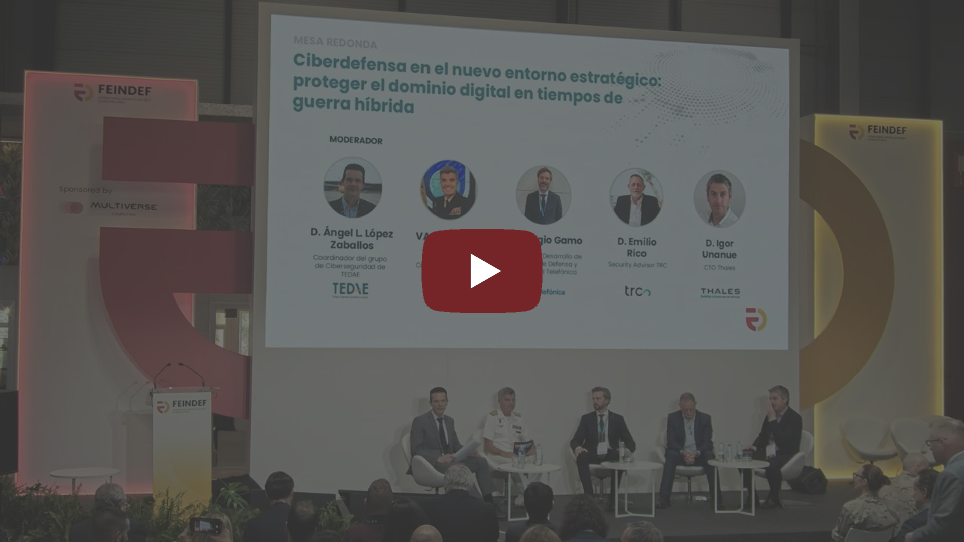 Mesa Redonda: Ciberdefensa en el nuevo entorno estratégico Image