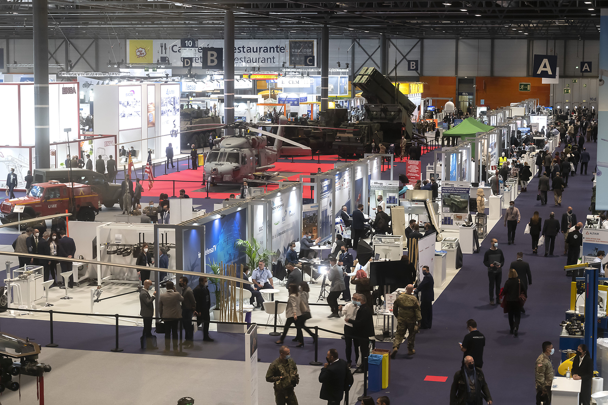 FEINDEF 23 is warming up its engines with more than 300 exhibitors already confirmed and 85% of the space occupied with four months to go.